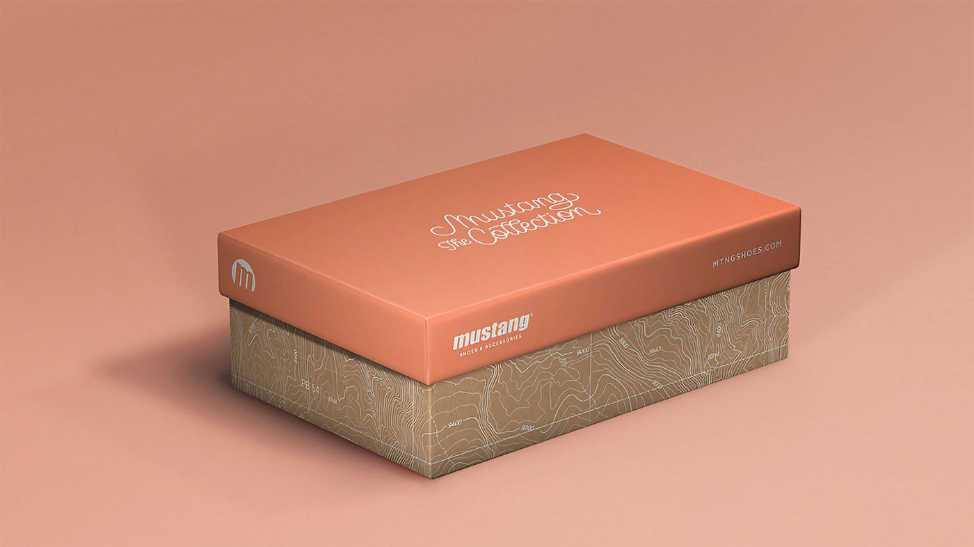 Mustang Collection campaña 2015 - Diseño de packaging para calzado Mustang - Estudio de diseño gráfico Valencia Pixelarte