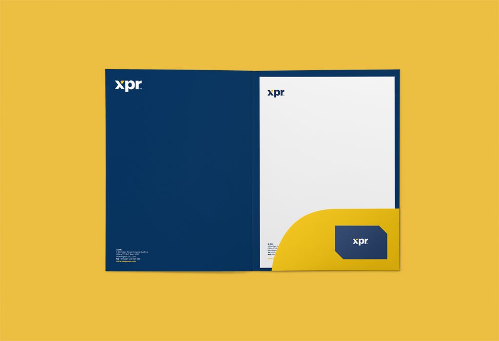 Pixelarte Estudio - Diseño de Identidad Corporativa para la empresa tecnológica XPR