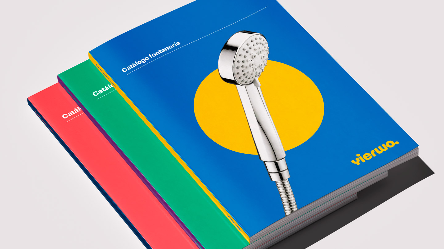 Pixelarte, estudio de diseño-diseño de catálogos para Yierwo