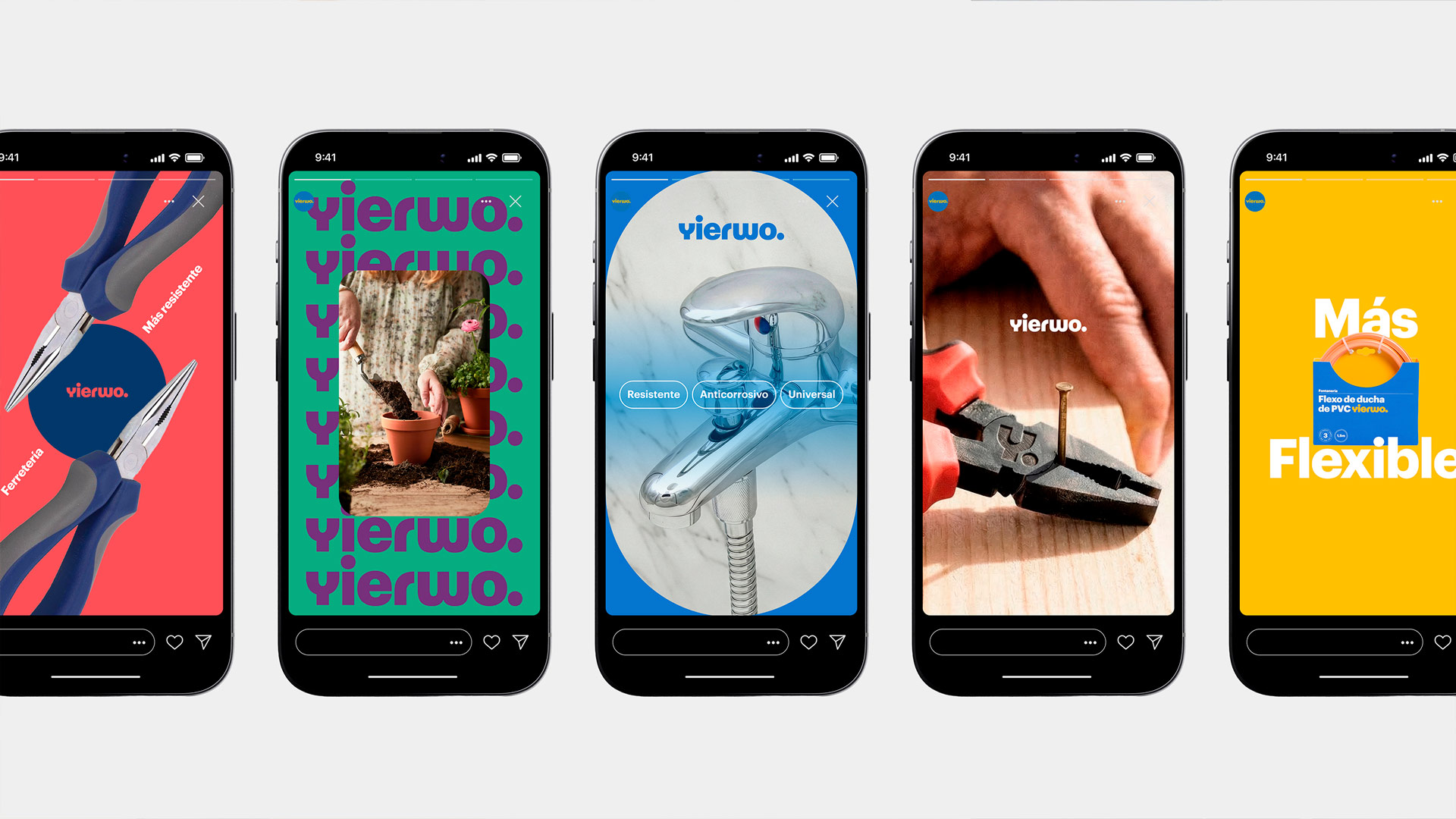 pixelarte diseño gráfico yierwo branding digital RRSS stories instagram