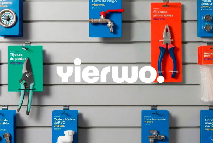 pixelarte estudio de diseño yierwo branding packaging fontanería jardinería ferretería