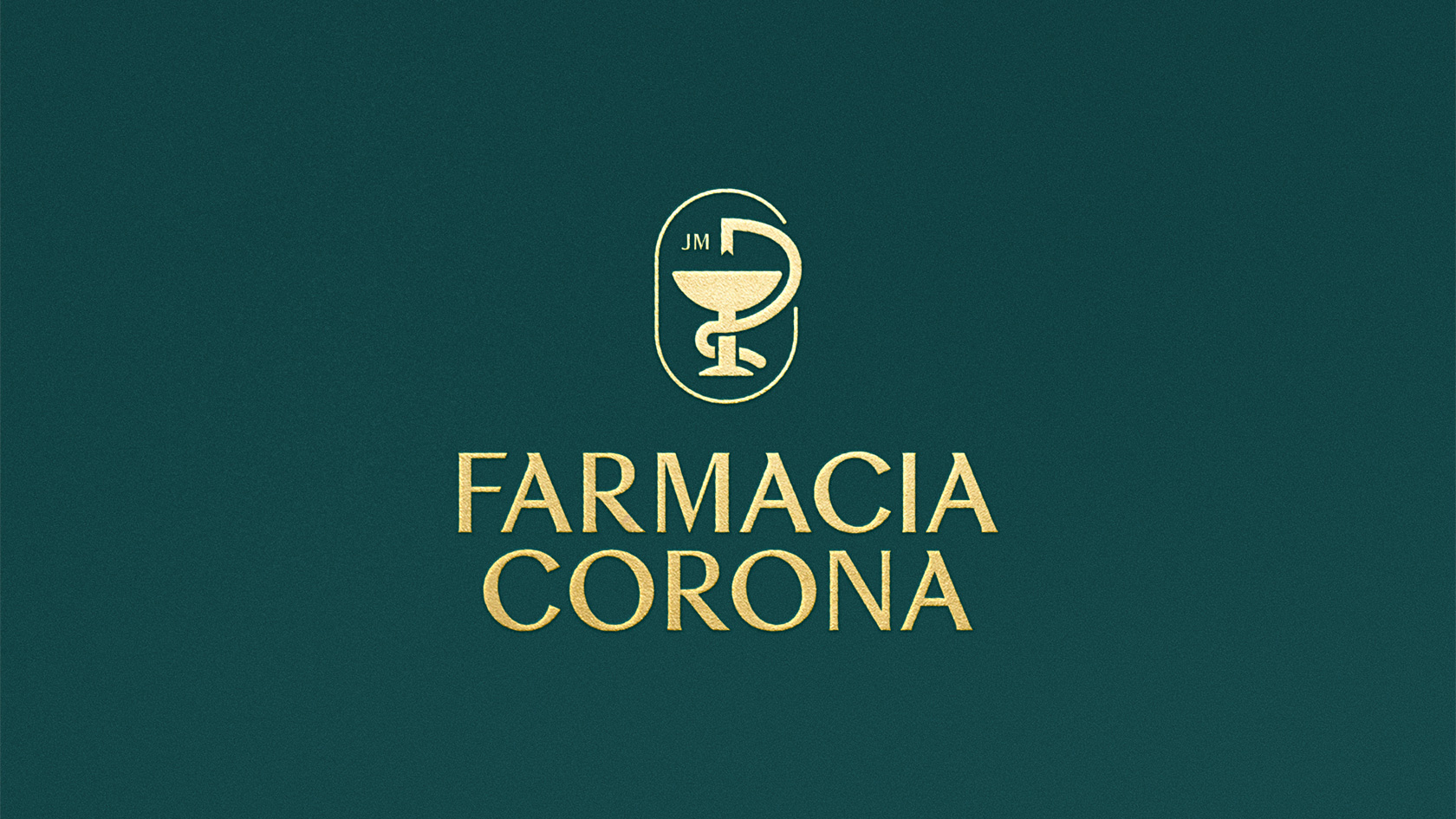 Diseño de identidad corporativa Farmacia Corona - Diseño de rotulación, diseño de interior, diseño de packaging - Pixelarte estudio de diseño Valencia
