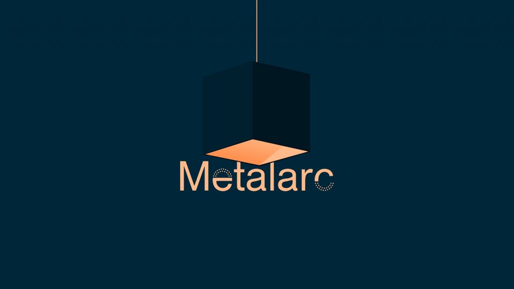 Pixelarte estudio de diseño gráfico - Diseño de identidad corporativa para la empresa de iluminación Metalarc