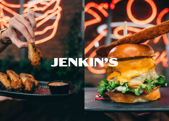 Pixelarte - Estudio de diseño gráfico - Diseño identidad corporativa Jenkins - Logotipo