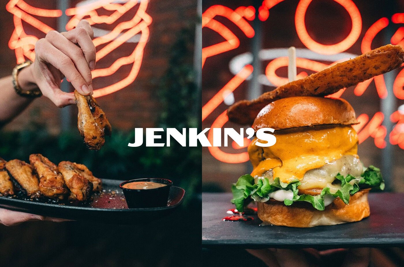 Pixelarte - Estudio de diseño gráfico - Diseño identidad corporativa Jenkins - Logotipo