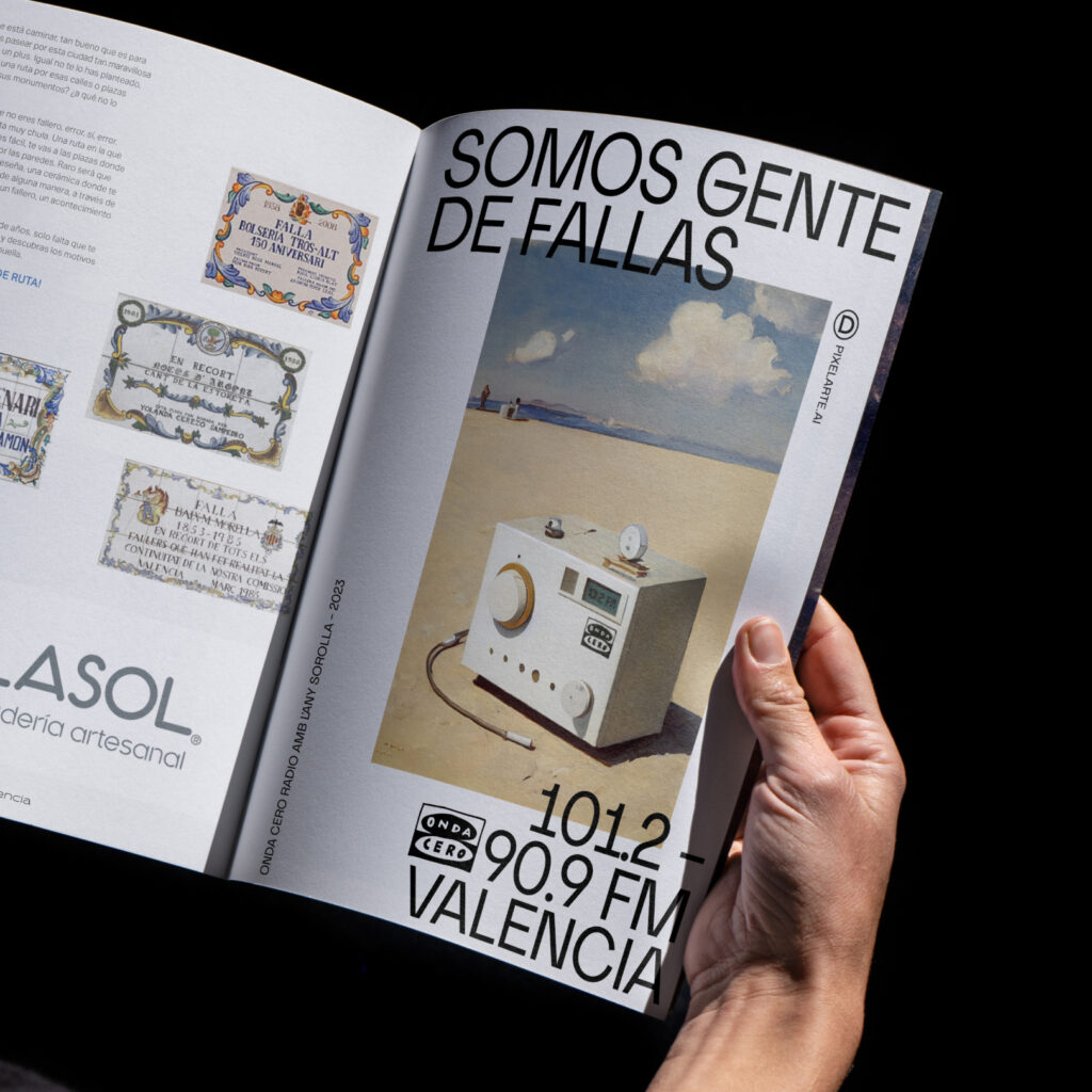 Pixelarte - Diseño grafico - Onda Cero - Diseño editorial - Revista