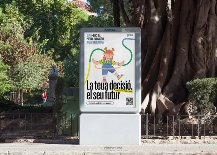 Pixelarte estudio de diseño gráfico - campaña de comunicación para la Consellería de Educación de la Generalitat Valenciana