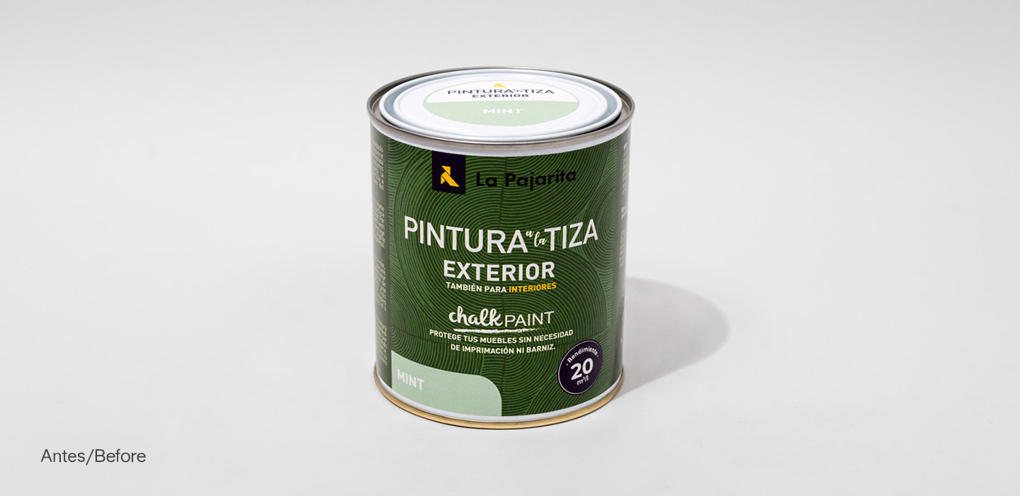 Pixelarte Estudio de Diseño Gráfico - Diseño Packaging Pinturas la Pajarita