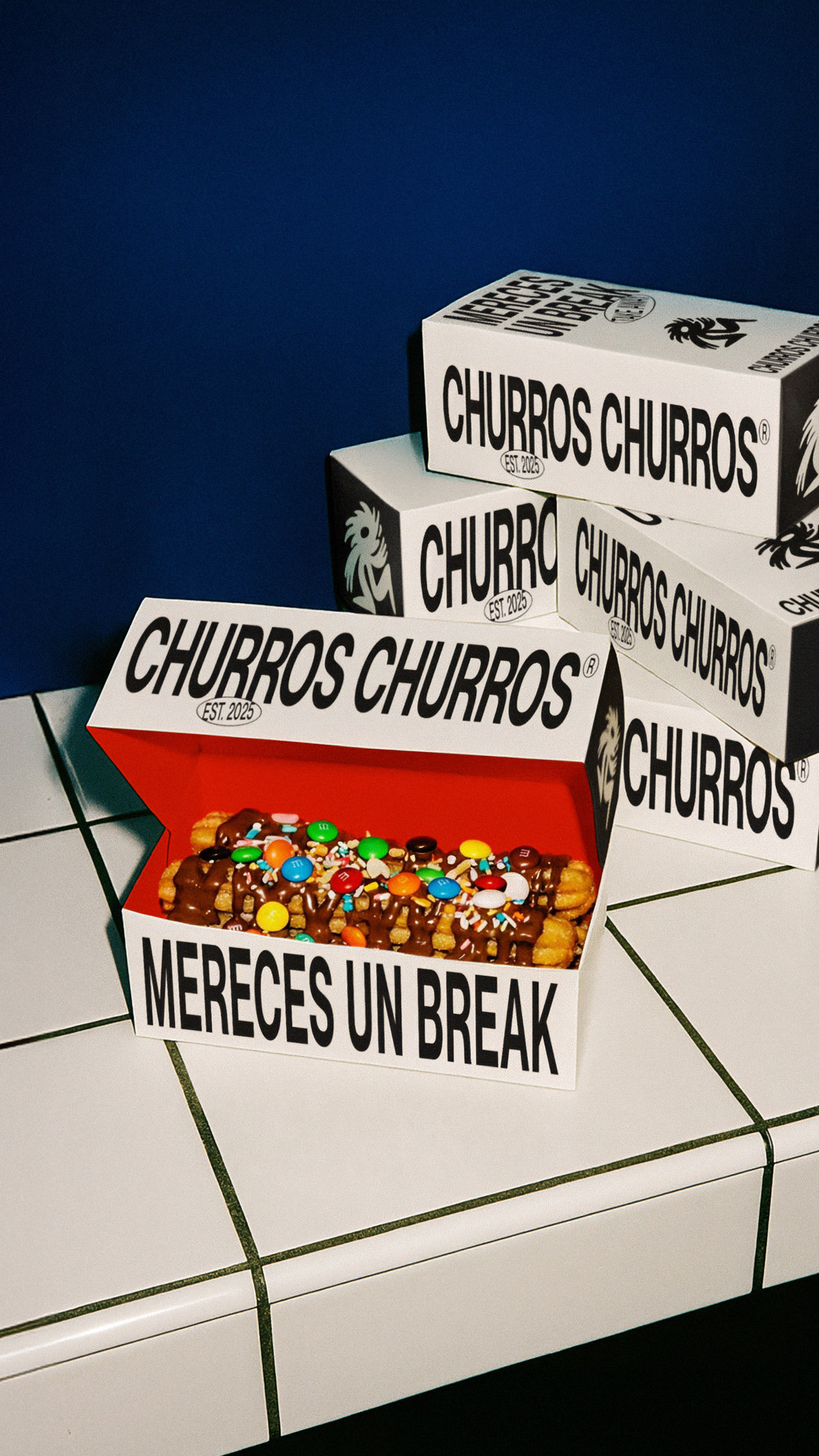 pixelarte disenadores graficos branding para churrerias churros churros diseno packaging churros portada mobile
