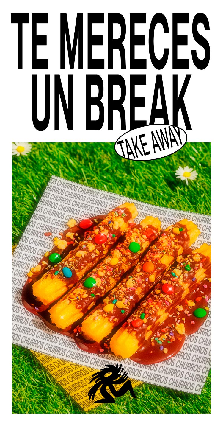 pixelarte disenadores graficos diseno para negocios de hostelera churros churros diseno papel alimentario mobile