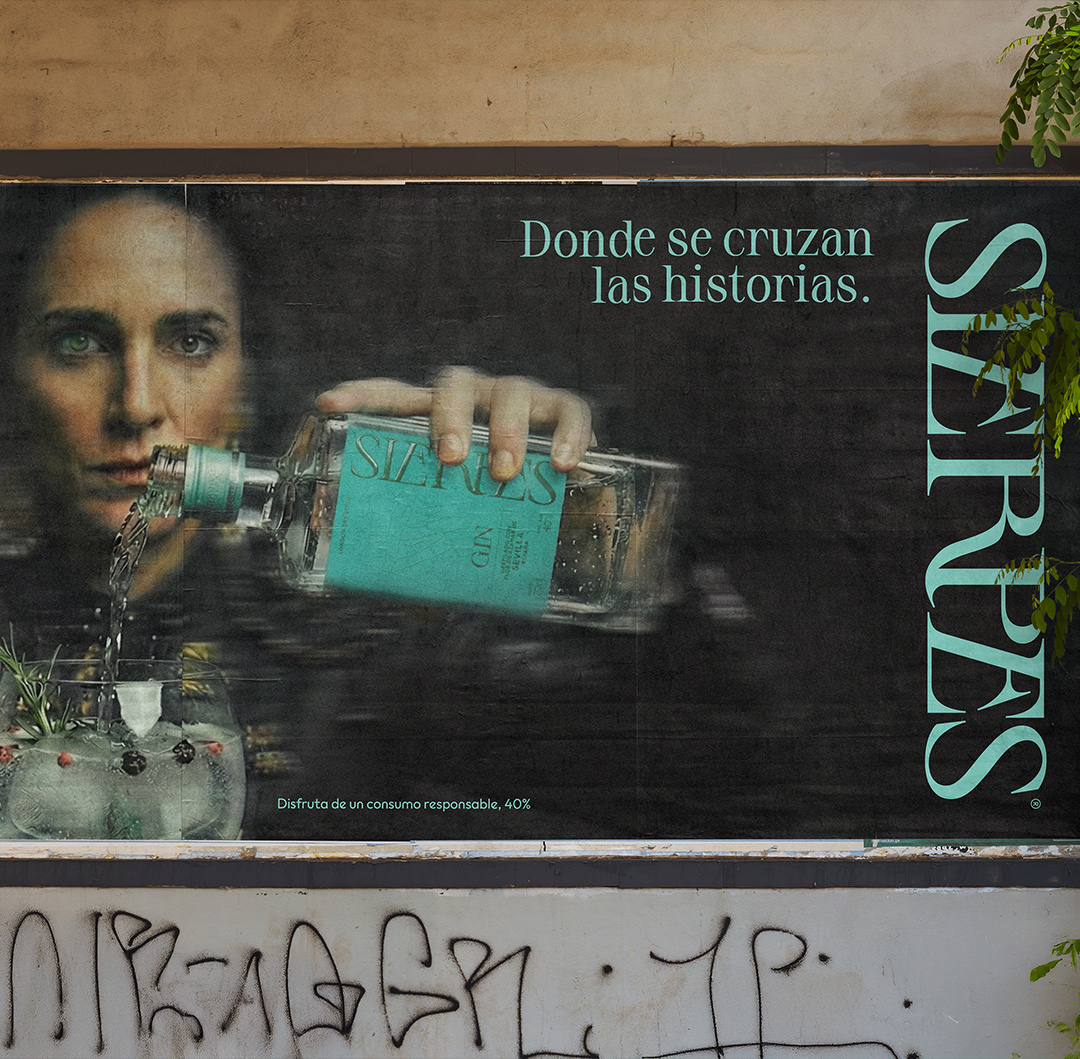 Pixelarte Design Studio - Diseño de etiqueta para licores -Sierpes Gin