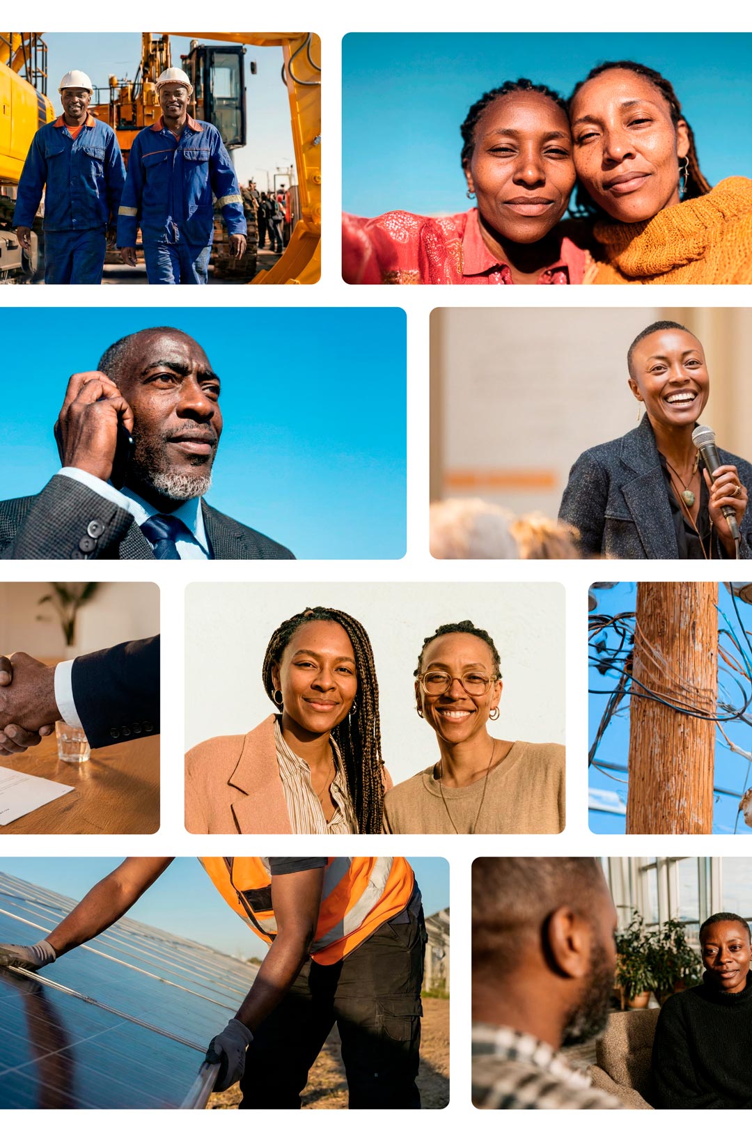 Pixelarte, estudio de diseño-Creación de imágenes con inteligencia artificial para CAWA Group, África Occidental