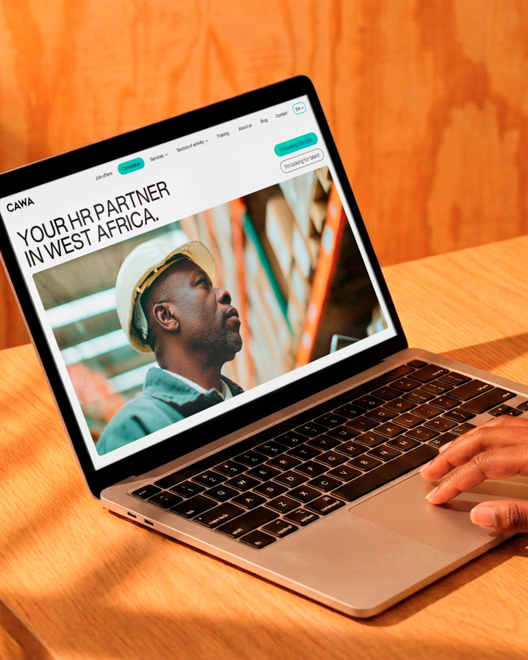 Pixelarte, estudio diseño gráfico-diseño página web para CAWA Group, África Occidental